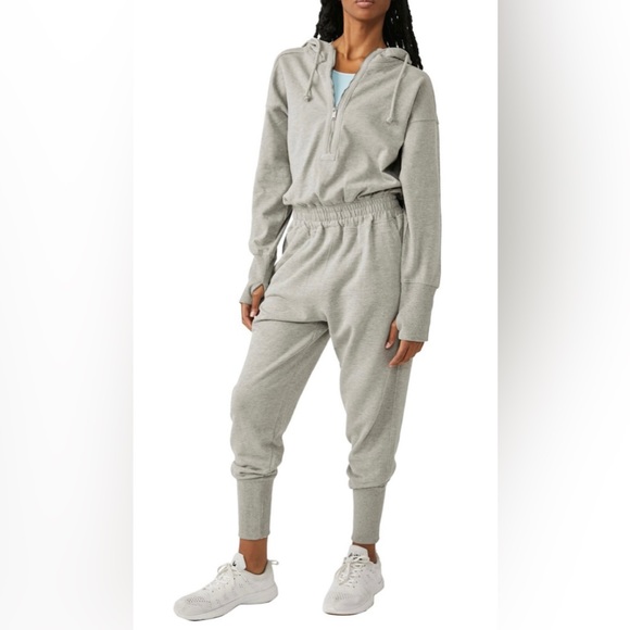 NWT Free People Training Day Jumpsuit - S fits a S or a M - Picture 4 of 12